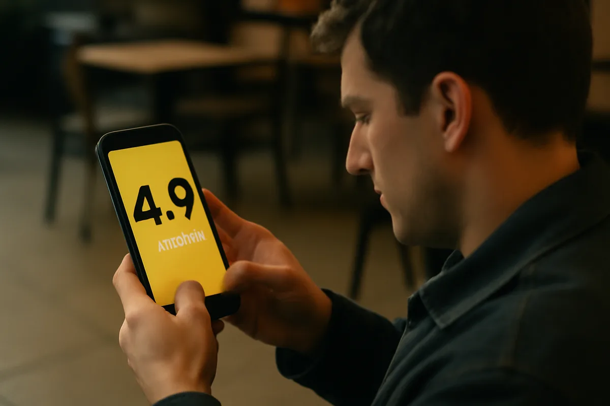 Est‑ce qu'une note de 4,9/5 indique automatiquement un service excellent — Pas forcément. Une moyenne élevée suggère de la satisfaction mais ne dit rien sur la représentativité des avis. Une note affichée en gros peut attirer l'œil et générer des clics.