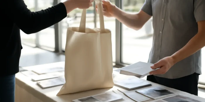Comment le tote bag personnalisé booste-t-il la visibilité B2B ?