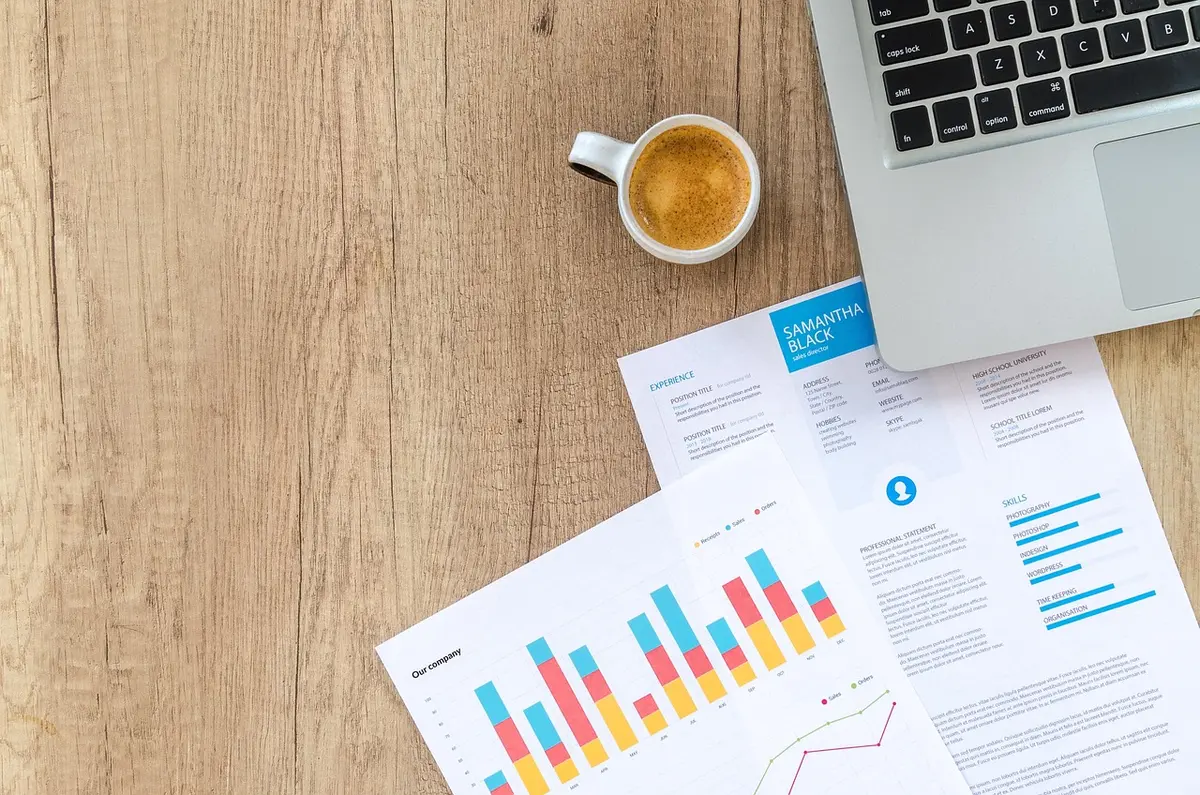 Relevé graphique papier montrant la répartition des remboursements par poste
