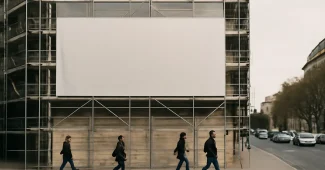 Quatre emplacements stratégiques pour déployer une bâche publicitaire et maximiser la visibilité