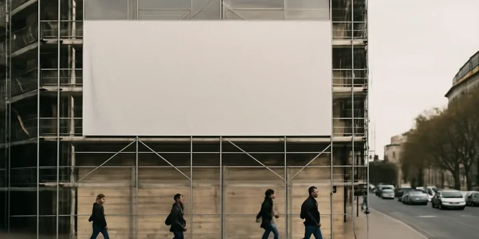Quatre emplacements stratégiques pour déployer une bâche publicitaire et maximiser la visibilité